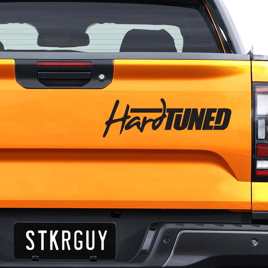 Hard Tuned Vinyl Decal Sticker The Sticker Guy