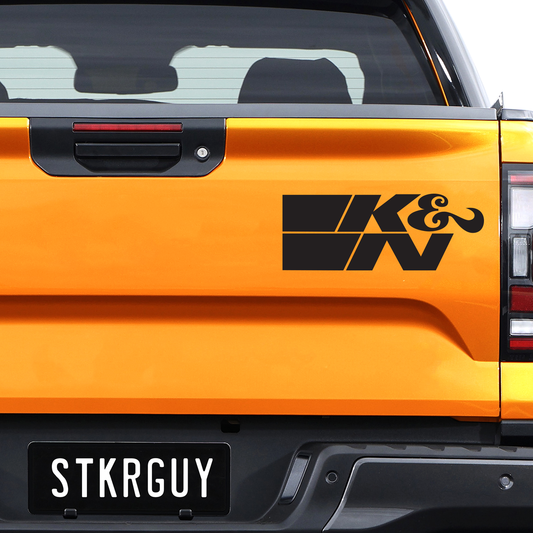 K&N Vinyl Decal Sticker The Sticker Guy