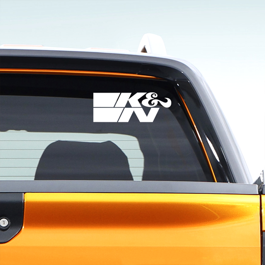 K&N Vinyl Decal Sticker The Sticker Guy
