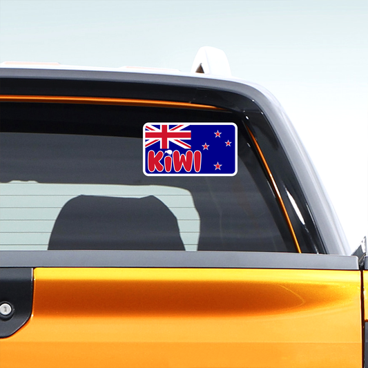 Kiwi New Zealand Flag Decal Sticker 1