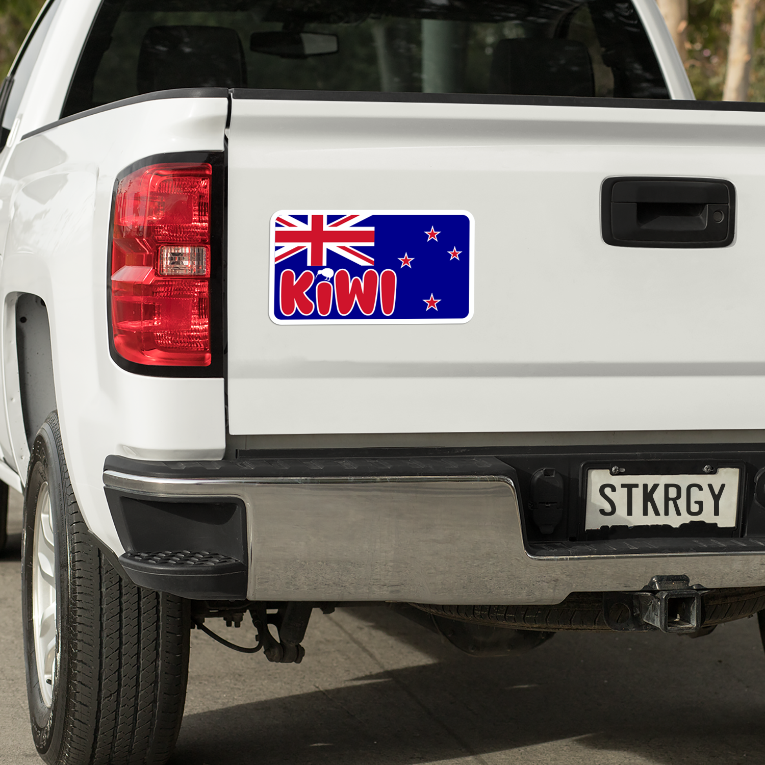 Kiwi New Zealand Flag Decal Sticker 1 2