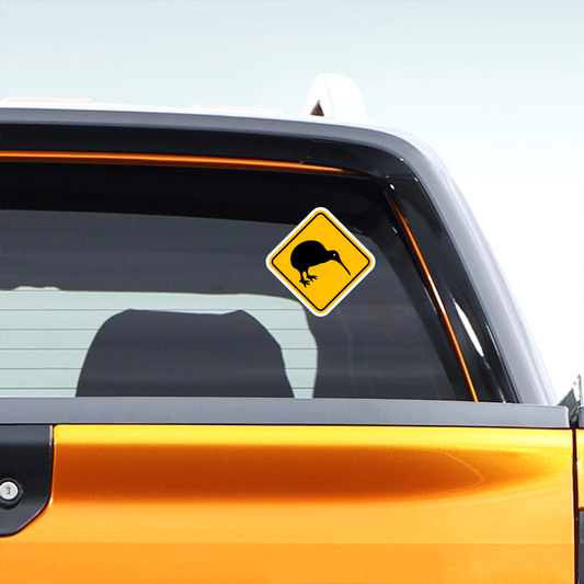 Kiwi Road Sign New Zealand Sticker The Sticker Guy 2