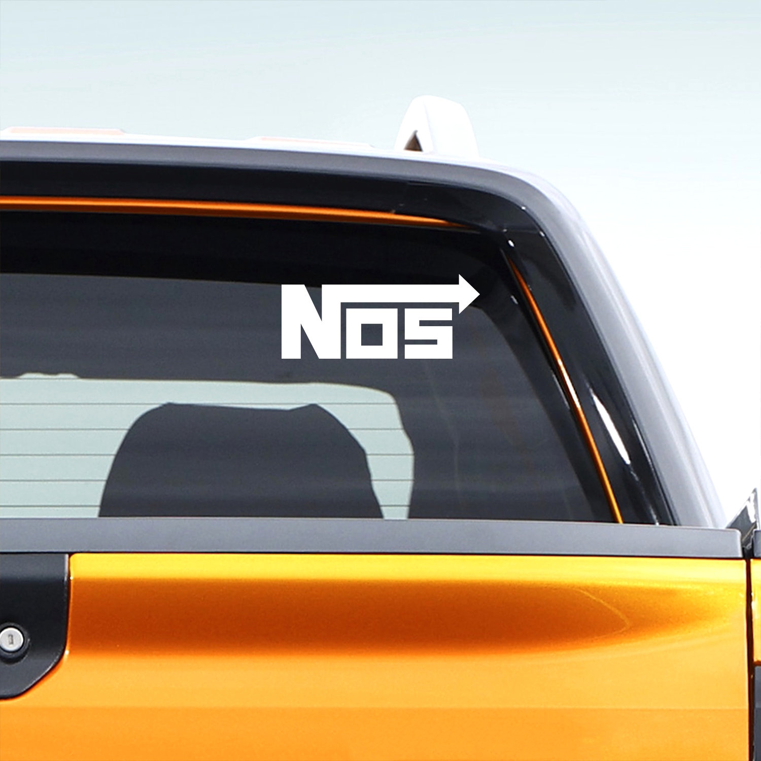 NOS Sign Vinyl Decal Sticker