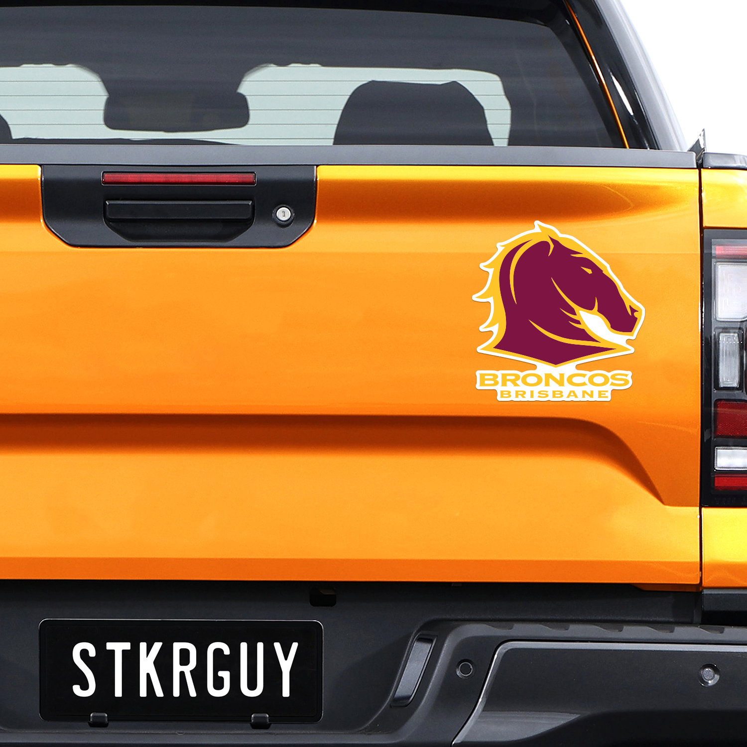 NRL Brisbane Broncos Rugby Decal Sticker