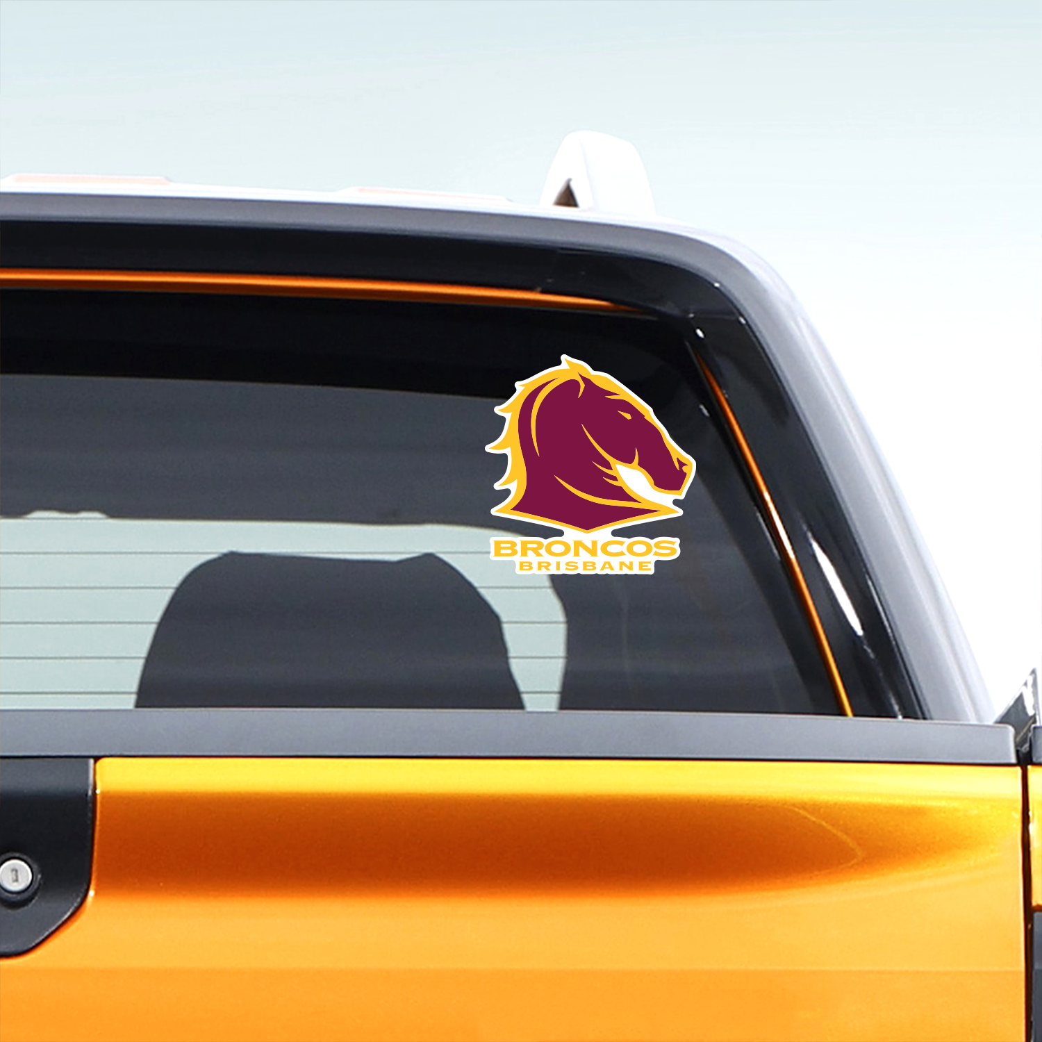 NRL Brisbane Broncos Rugby Decal Sticker 2