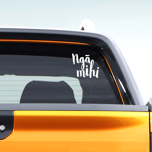Nga Mihi Maori New Zealand Decal Sticker V2 2