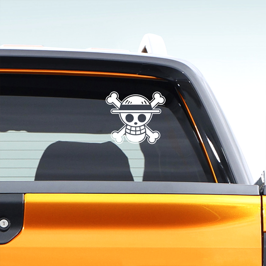 	One Piece Monkey D Luffy Skull Decal Sticker 2