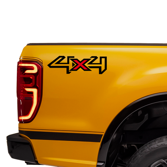 Ranger 4X4 Stickers V1(Set of 2) the Sticker Guy
