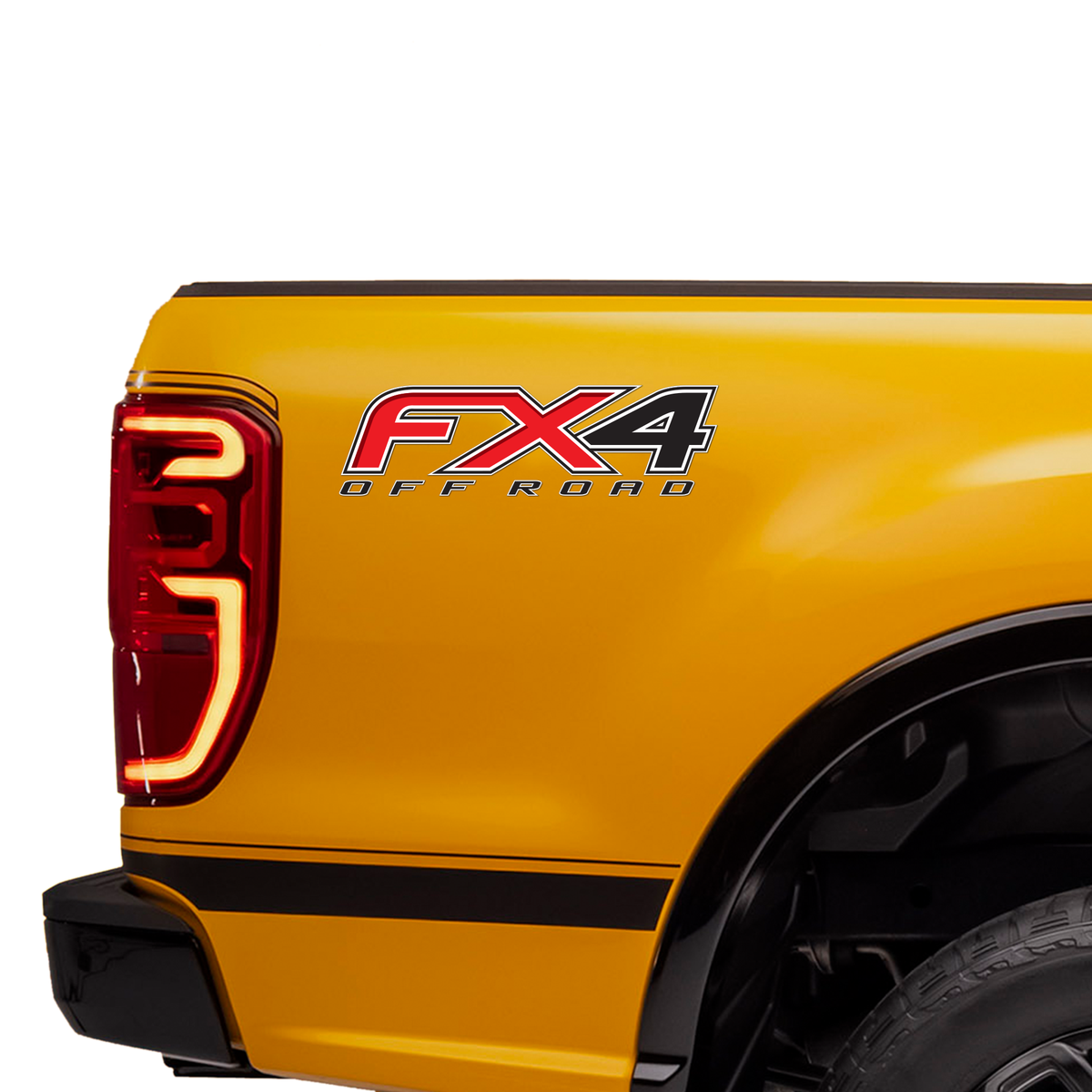 Park Ranger Bike Frame Sticker Ranger FX4 Offroad Stickers (Set of 2) – The Sticker Guy