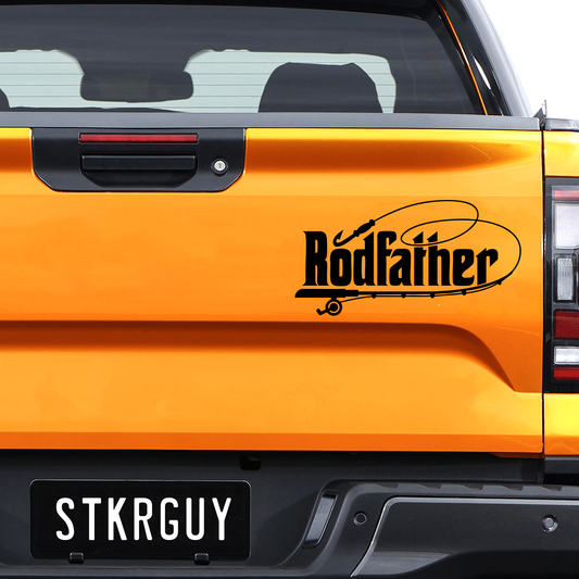 Rodfather Fishing Decal Sticker