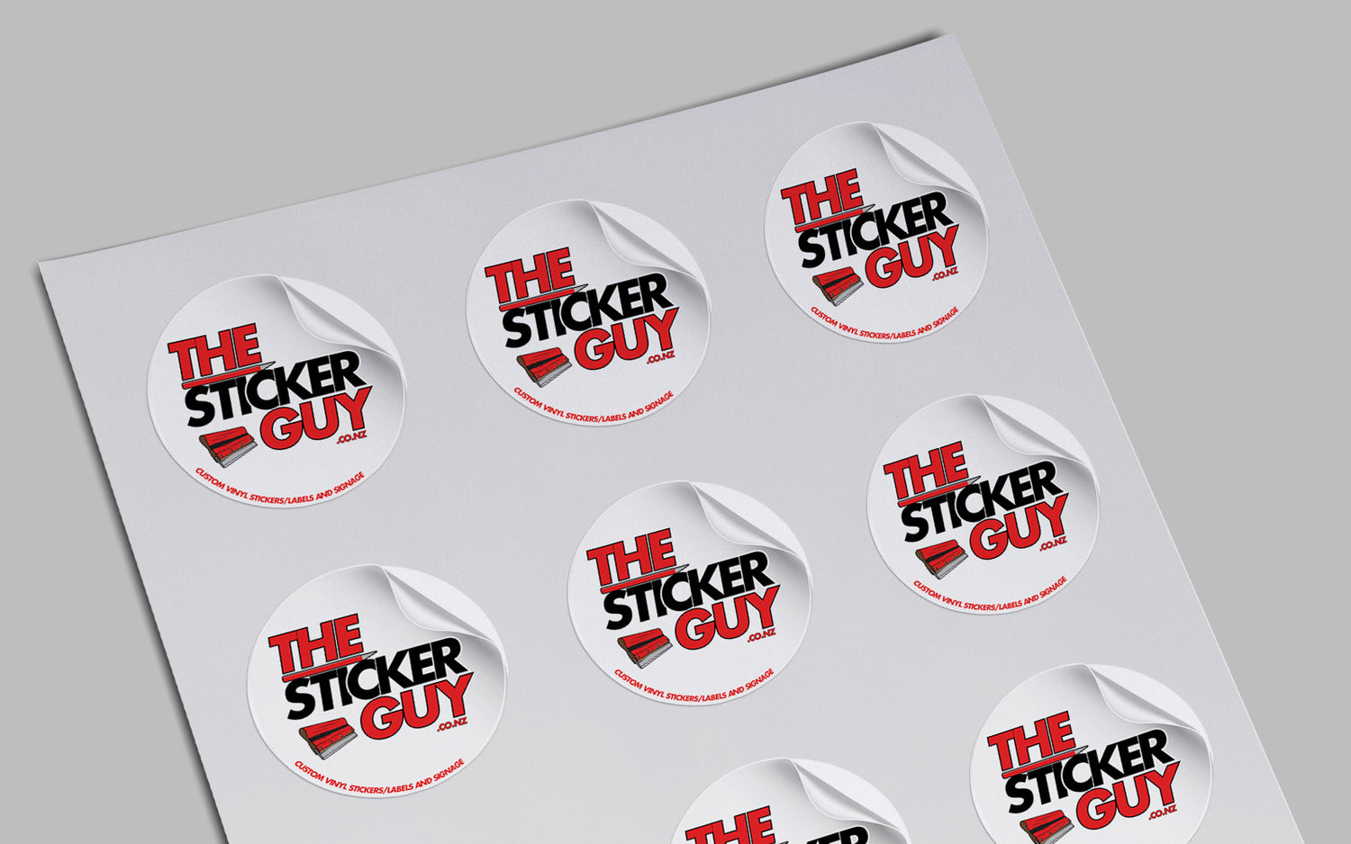 Custom Stickers, Labels, Decals And Signs | The Sticker Guy
