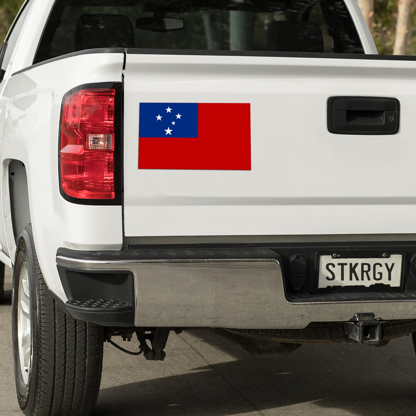 Samoa Flag Decal Sticker The Sticker Guy 3