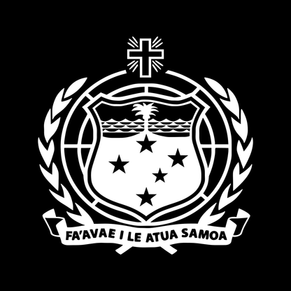 Samoan Shield Sticker Decal  4