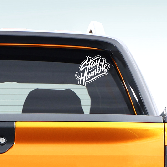 Stay Humble Vinyl Decal The Sticker Guy 2