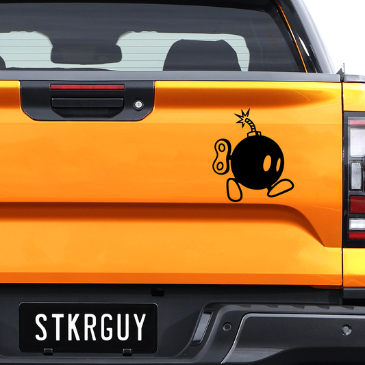 Super Mario Bomb Decal Sticker
