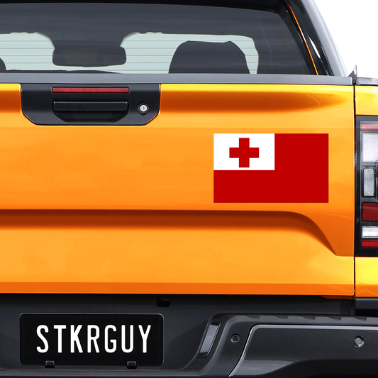Tonga Flag Decal Sticker The Sticker Guy