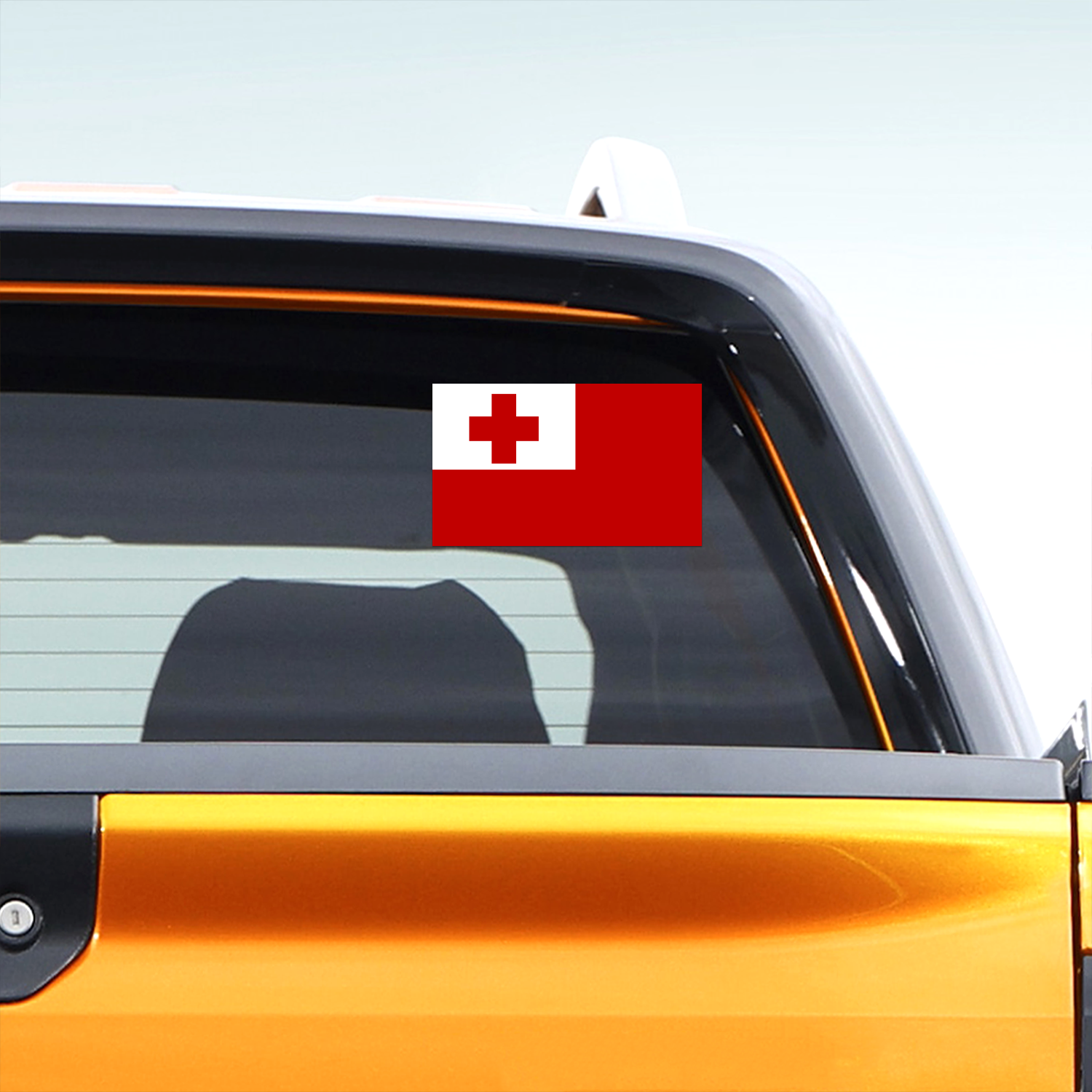 Tonga Flag Decal Sticker The Sticker Guy 1