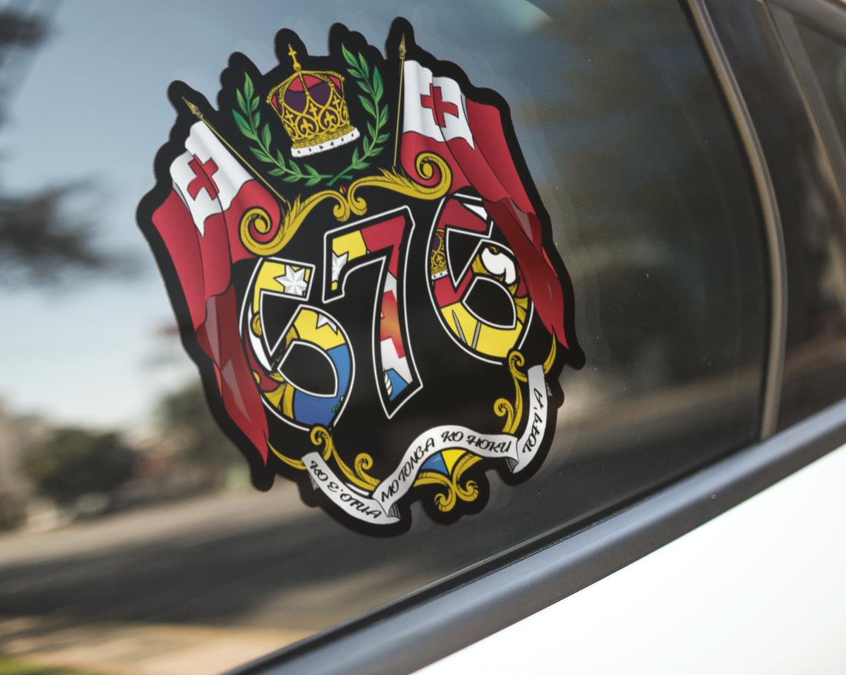 Tonga Sticker Tongan Shield Car Sticker – The Sticker Guy