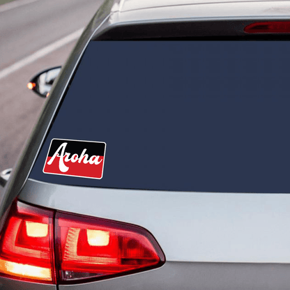 Aroha Maori New Zealand Flag Sticker - The Sticker Guy