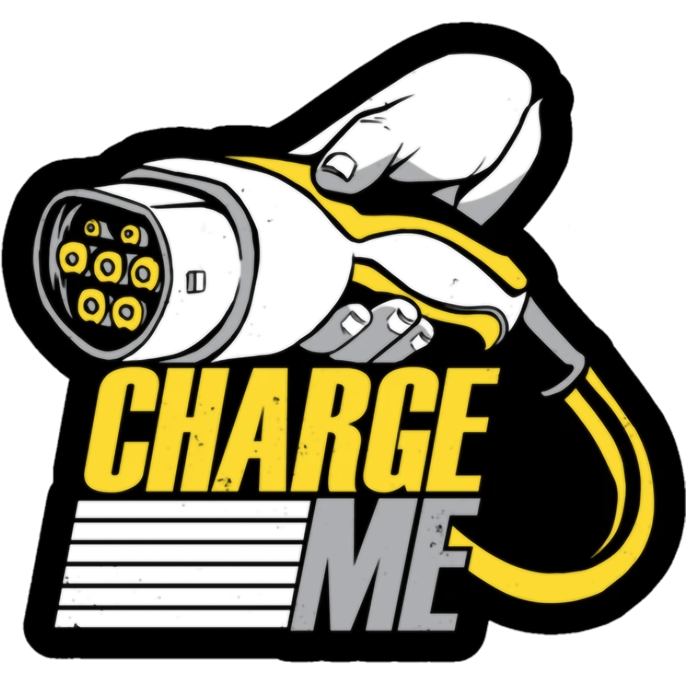 Charge Me EV Car Decal Sticker - The Sticker Guy