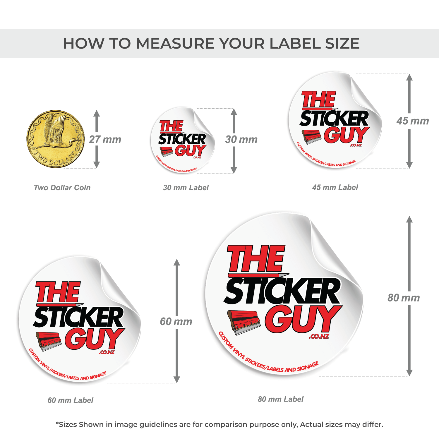 Custom Label Roll - The Sticker Guy