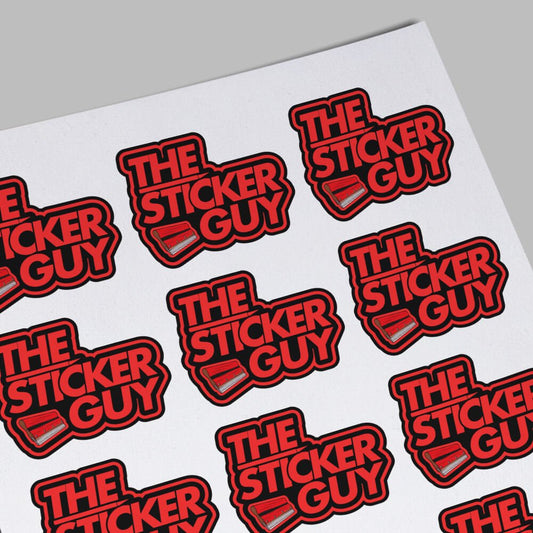 Custom Printed Die - Cut Stickers ( Outdoor Bumper Stickers ) - The Sticker Guy