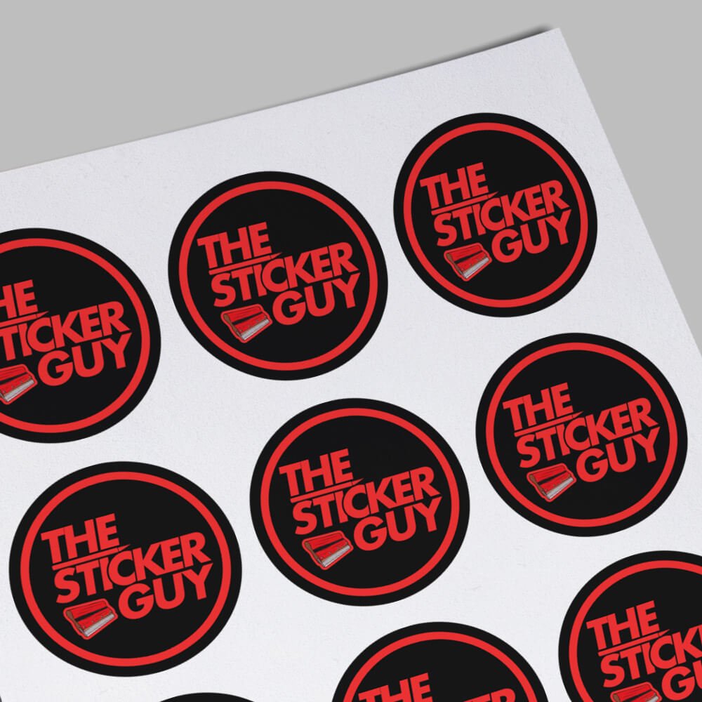 Custom Printed Stickers/Labels Round - The Sticker Guy