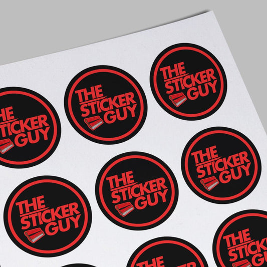 Custom Printed Stickers/Labels Round - The Sticker Guy