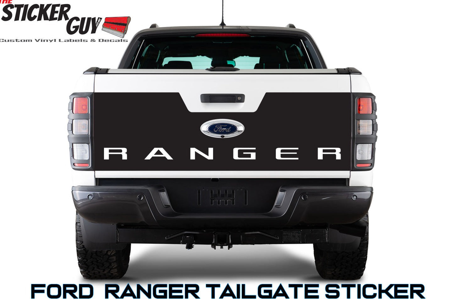 Ford Ranger Tailgate Sticker Decal - The Sticker Guy