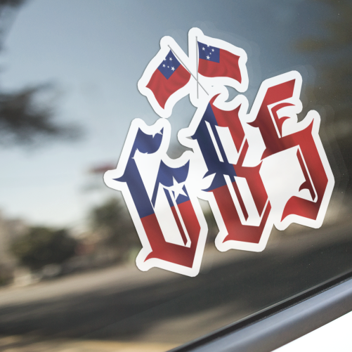 Samoa 685 Decal Sticker