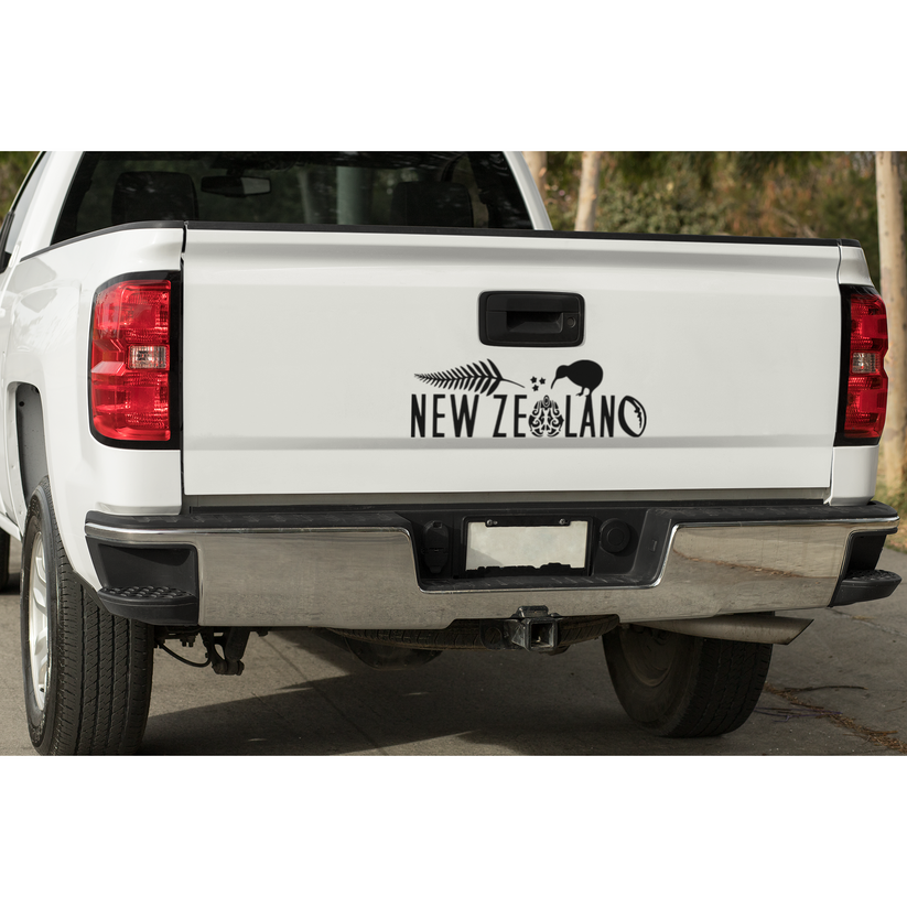 New Zealand Car Sticker Decal The Sticker Guy