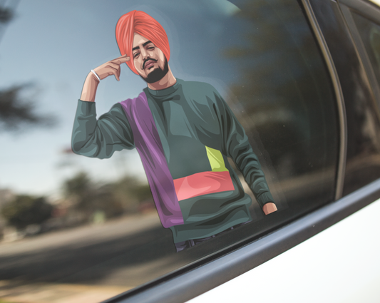 Sidhu Moosewala Decal Sticker - The Sticker Guy